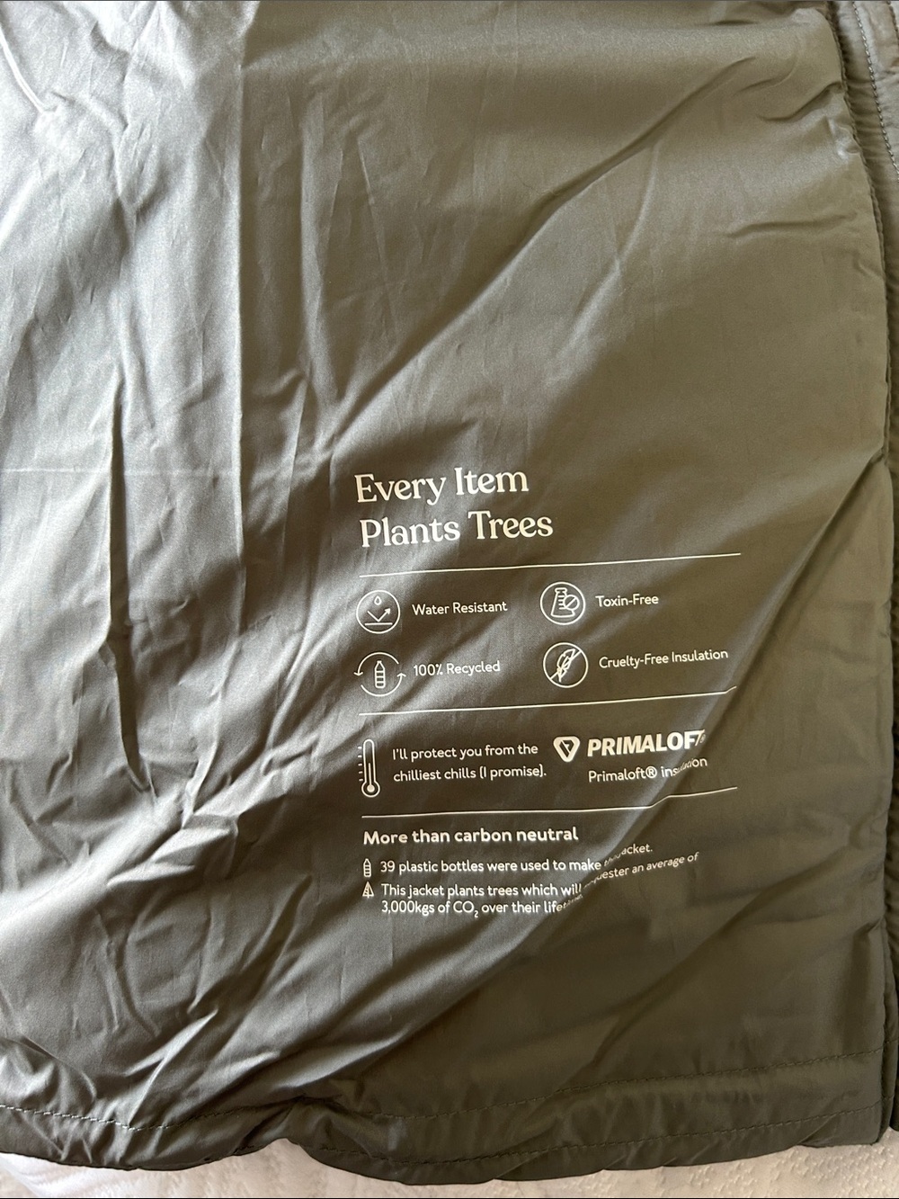 Tentree Cloud Shell Short Puffer - Picture 4 of 7